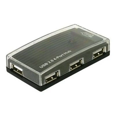Afbeelding van Delock 61393 USB 2.0 hub 4 poorten Zwart