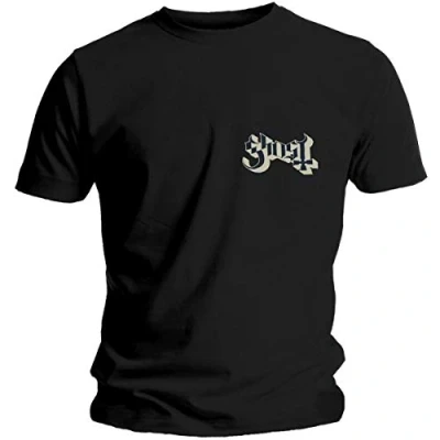 Afbeelding van Ghost Heren Tshirt S Pocket Logo Zwart