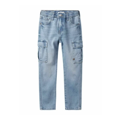 Afbeelding van Name It Silas Tap Cargo Jeans Junior Maat 152