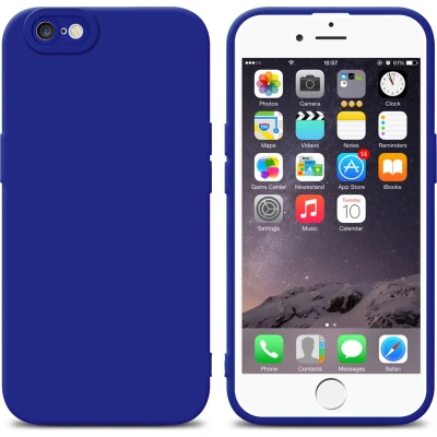 Afbeelding van Cadorabo Hoesje geschikt voor Apple iPhone 6 PLUS / 6S in Fluid BLAUW Beschermhoes gemaakt van flexibel TPU silicone Cover Case