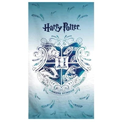Afbeelding van Theonoi Saunahanddoek, strandhanddoek, badhanddoek, 70 x 140 cm, cadeau voor jongens, microvezel (Harry Potter)