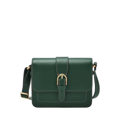 Afbeelding van FOSSIL Schoudertas Zoey Flap Crossbody Bag Viridian Donkergroen