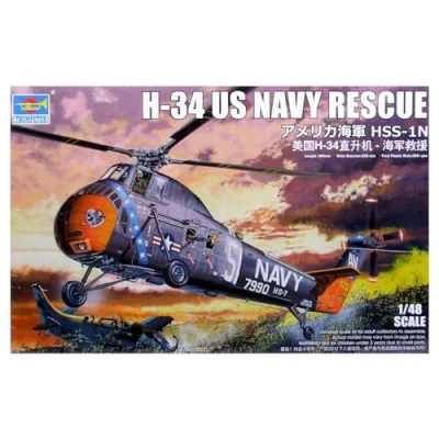 Afbeelding van H34 Us Navy Reddingshelikopter