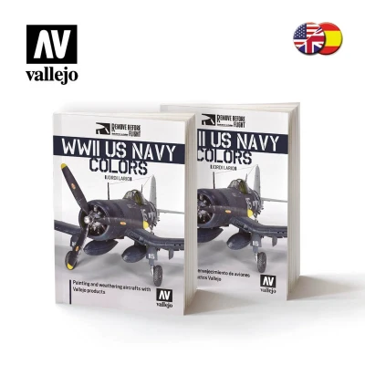 Afbeelding van Vallejo 75024 WWII US Navy Colors English Boek