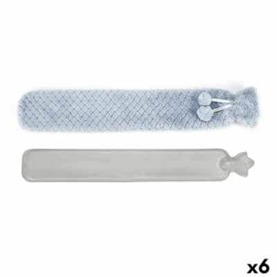 Afbeelding van Warmwaterkruik Blauw Plastic 2 L (6 Stuks)