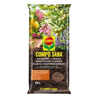 Afbeelding van Mediterrane potgrond Compo 40 liter