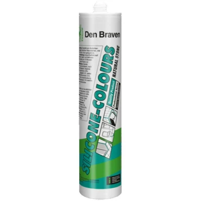 Afbeelding van Zwaluw silicone colours natural stone 310 ml, wit, koker