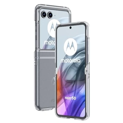 Afbeelding van FDHYFGDY Hoesje voor Motorola Razr 50, hoogwaardige camerabescherming, schok en krasbestendig
