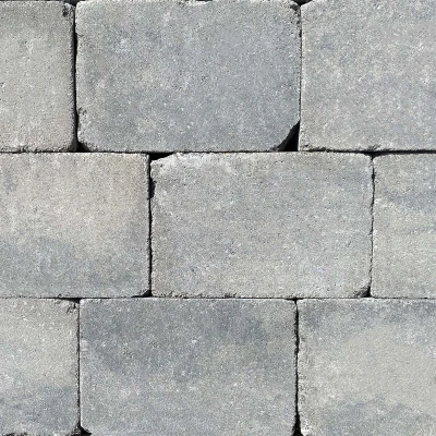 Afbeelding van Pebblestones Plus grijs/zwart 20x30x6cm