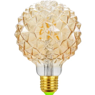 Afbeelding van E27 LED Filament Pine Goud Globelamp 4W Extra Warm Wit Dimbaar