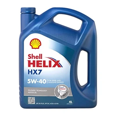 Afbeelding van Shell Helix HX7 5W 40 2 jerrycan 4L = 8 liter