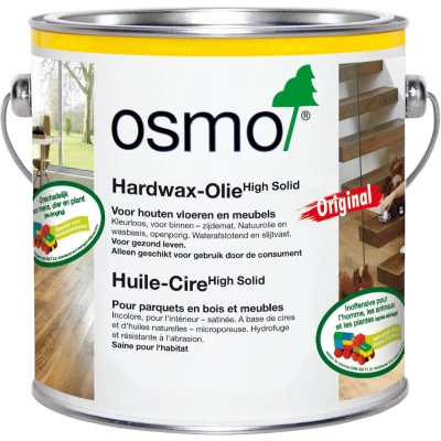 Afbeelding van Osmo Hardwax Olie Original 3062 Kleurloos Mat 0.75 Liter Binnenhout Houtolie Vloerolie
