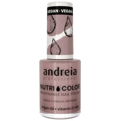 Afbeelding van Andreia Professional NutriColor Nagellak, veganistisch, ademend, NC6 paars, 10,5 ml