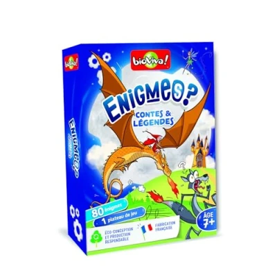 Afbeelding van Bioviva Puzzels en legendes, speelse bordspellen voor kinderen vanaf 7 jaar, 2 tot 6 spelers, 400244, 400244
