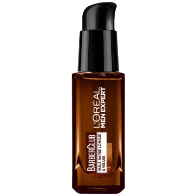 Afbeelding van L’Oréal Paris Men Expert Barber Club Baardolie voor baard, snor &amp; gezicht 30 ml Limited Movember