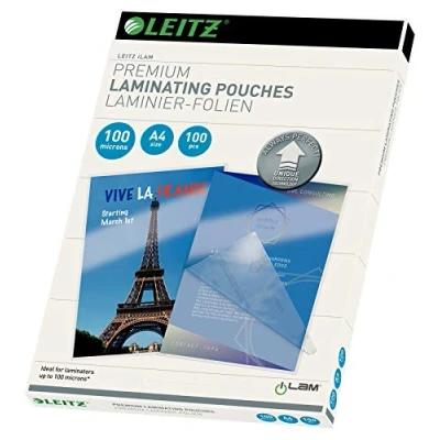 Afbeelding van Lamineerhoes Leitz iLAM A4 2x100micron 100stuks