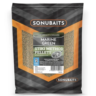 Afbeelding van Sonubaits Stiki Method Pellets 650g 2mm / Green Marine