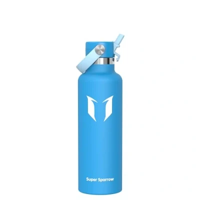 Image de Super Sparrow Gourde Isotherme 18/10 Ultra Léger Bouteille 750ml INOX Bouche Standard Enfant sans BPA, pour Sport, Voyages, L&#039;école, Bureau, Maison