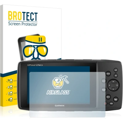 Afbeelding van BROTECT Screenprotector voor Garmin GPSMAP 276Cx Folie Beschermfolie Beschermglas transparant