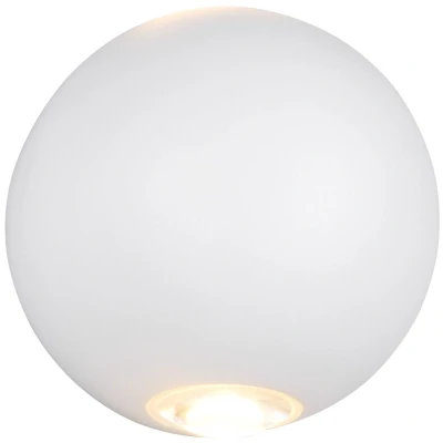 Afbeelding van TRIO AVISIO Wandlamp Wit mat incl. 2x SMD 2W Buitenverlichting IP54