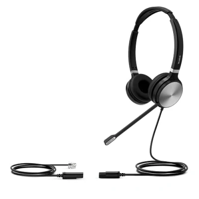 Afbeelding van Yealink YHS36 Headset Bedraad Hoofdband Kantoor/callcenter Zwart, Zilver
