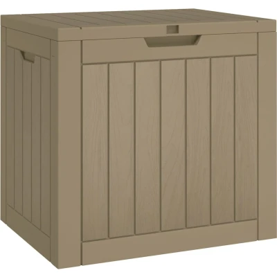 Afbeelding van vidaXL Tuinbox 55,5x43x53 cm polypropeen grijs
