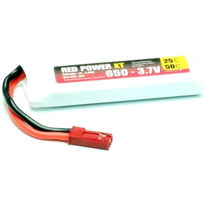 Afbeelding van Red Power LiPo accupack 3.7 V 600 mAh 25 C Softcase JST, BEC