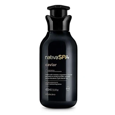 Afbeelding van o Boticário NativaSPA Hydraterende Bodylotion Kaviaar extract 400ml