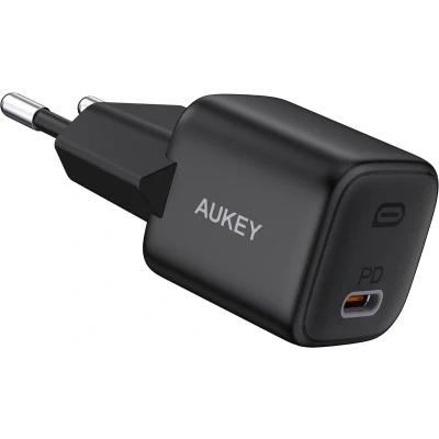 Afbeelding van Aukey USB C Power Delivery Mini Charger 20W zwart PA B1 B