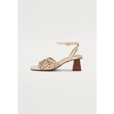 Afbeelding van Gioseppo Burnside Sandalen, Dames, Maat: 38, Platino Hoogwaardig imitatieleer