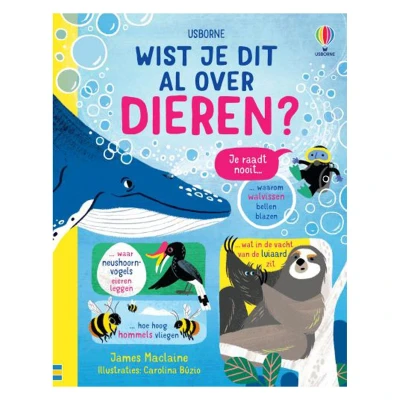 Afbeelding van Uitgeverij usborne wist je dit al over dieren?