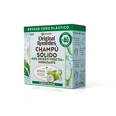 Afbeelding van Haarzeep Garnier Original Remedies Kokosnoot Aloë Vera Hydraterend (60 g)