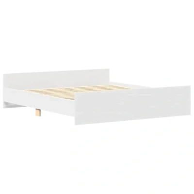 Image de vidaXL Cadre de lit sans matelas blanc 180x200 cm3203768