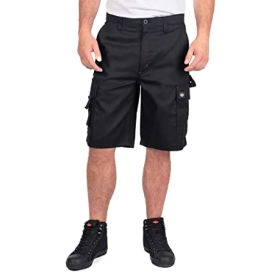 Afbeelding van Lee Cooper Klassieke cargoshorts met meerdere zakken, zeer duurzaam en onderhoudsvriendelijk, grijs, 42 W