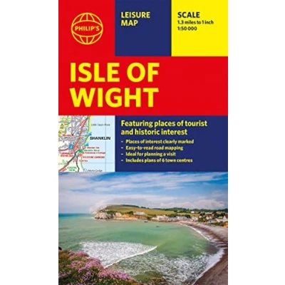Afbeelding van Philip&#039;s Red Books Isle of Wight Leisure &amp; Tourist Map