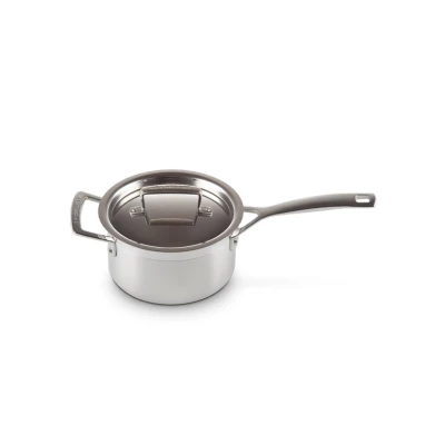 Afbeelding van Le Creuset Rvs Steelpan Met Deksel 16cm 1,9l