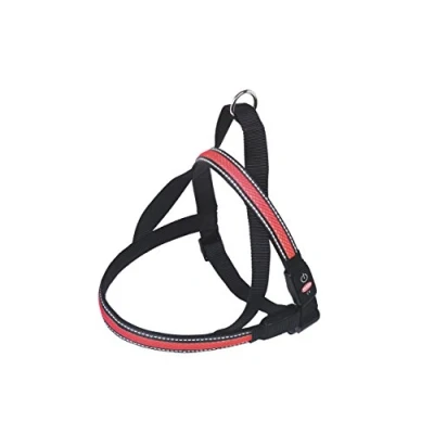 Afbeelding van Nobby Lichtgevende Tuig Hond Rood Buikband: 60 tot 75 cm Borstband: 52