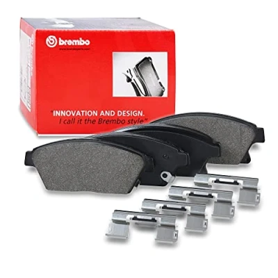 Image de 4 plaquettes de frein brembo p 59 077