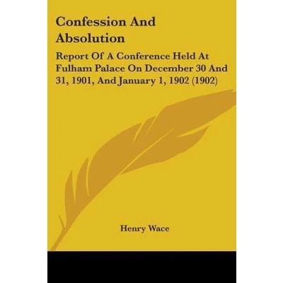 Afbeelding van Confession and Absolution