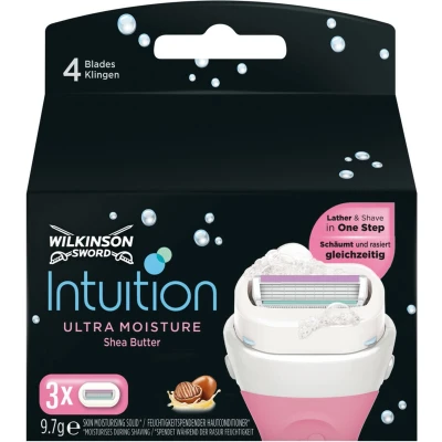 Afbeelding van 10x Wilkinson Woman Scheermesjes Intuition Ultra Moisture 3 stuks