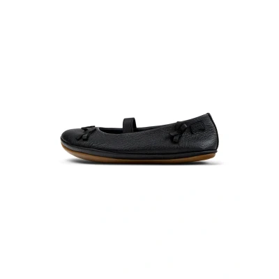 Afbeelding van Camper Right Ballerina&#039;s met enkelbandjes voor kinderen, Maat: 31, Schwarz Leer
