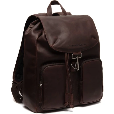 Afbeelding van The Chesterfield Brand Leren Rugzak Bruin Acadia