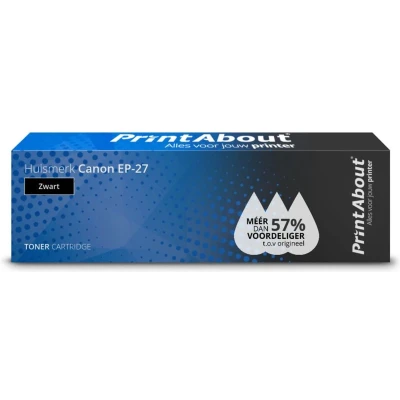 Afbeelding van Huismerk Canon EP 27 Toner Zwart