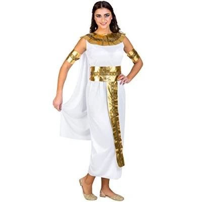 Afbeelding van dressforfun vrouwenkostuum Nijlkoningin Cairo XL verkleedkleding kostuum halloween verkleden feestkleding carnavalskleding carnaval feestkledij partykleding 300325