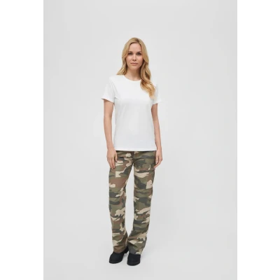Afbeelding van Brandit Tshirt print, Dames, Maat: 3XL, White