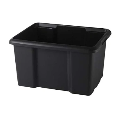 Afbeelding van Rotho Opbergbox BAC 45 l zwart