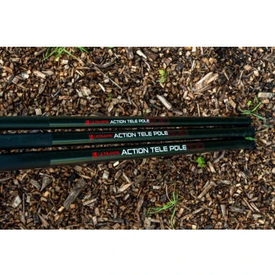 Afbeelding van Ultimate Action Tele Pole 5m (Vaste hengel Met Elastiek) Vaste