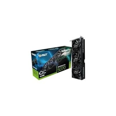 Afbeelding van Palit Nvidia GeForce RTX 5070 Videokaart Infinity 3 OC 12 GB GDDR7 RAM HDMI 2.1, DisplayPort 2.1