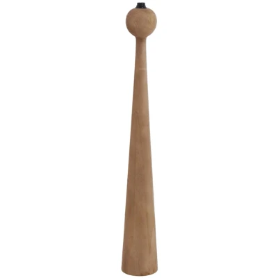 Afbeelding van Light &amp; Living Vloerlamp Festina Mangohout 125cm Naturel excl. kap