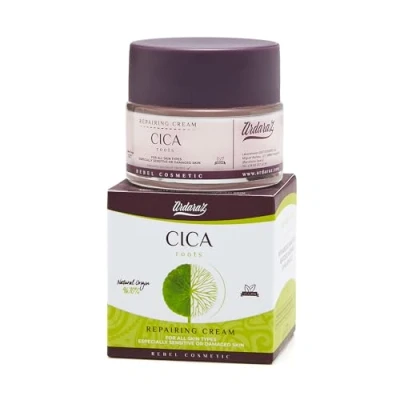 Afbeelding van Ardaraz Gezichtscrème met Centella Asiatica en Olijfolie. Anti rimpelcrème voor dames, herstelt verzacht de huid. 50 ml